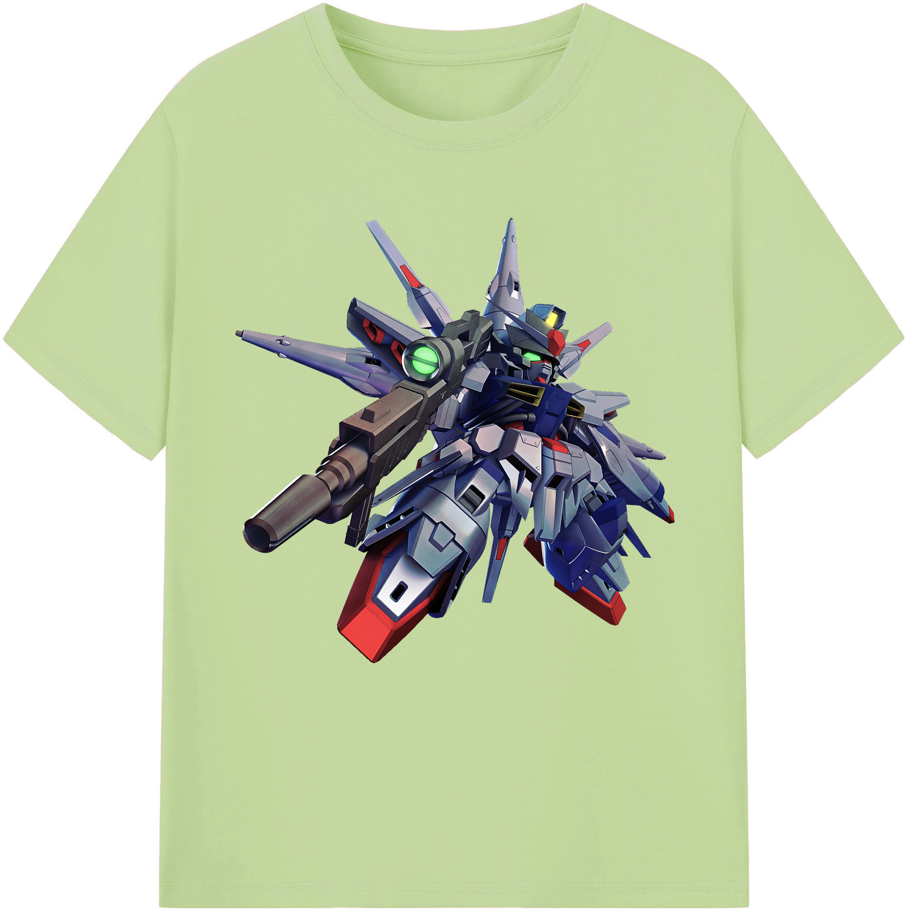 （画像用） 機動戦士ガンダム Mobile Suit Gundam 綿100％半袖Tシャツ（フロントプリント）